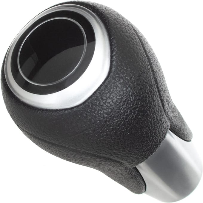 Modecar - Versnellingspookknop - Zwart en Zilver - 5/6 Versnellingen