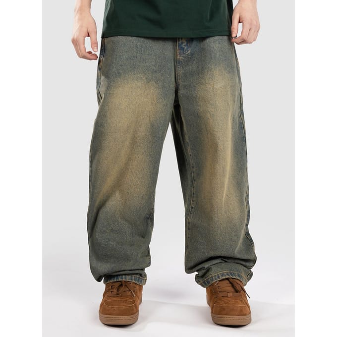 Blue Tomato Vintage Denim Baggy Jeans blauw
