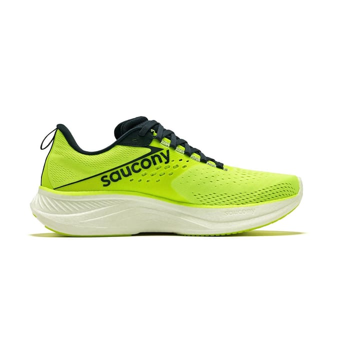 Saucony Ride 17 Citron Navy Heren Sneakers Groen S20924-220 41 yellow