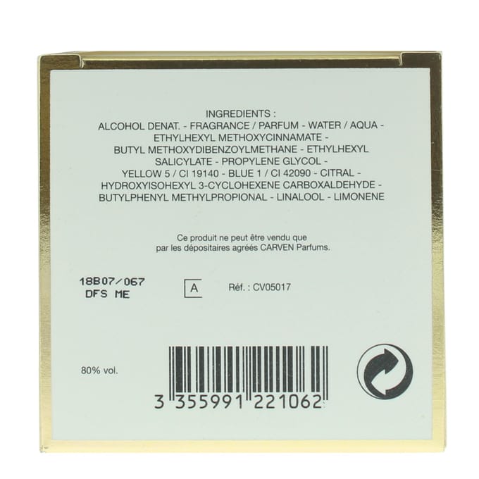 Carven LEau de Toilette Eau de Toilette 100ml Spray