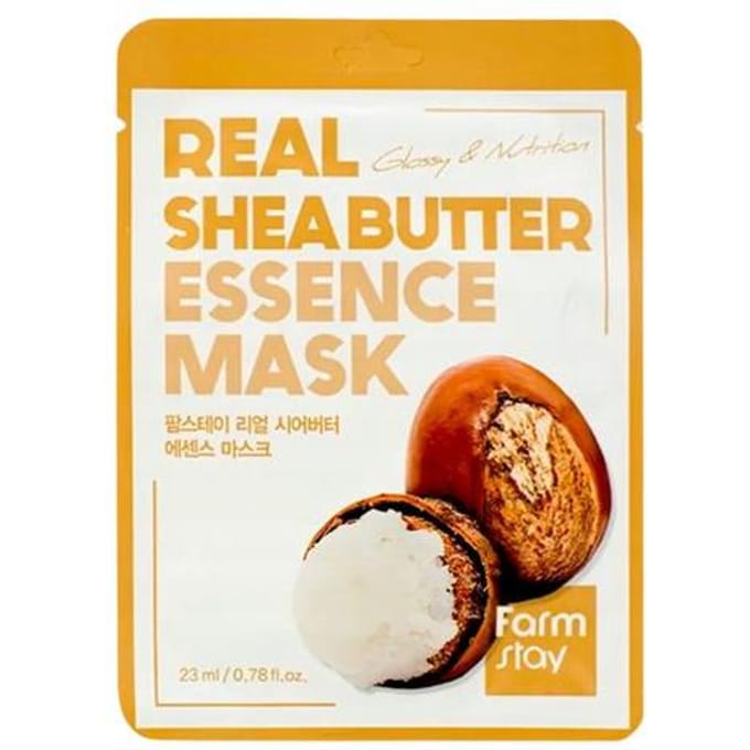 Real Shea Butter Essence Beauty Masker, 1 vel, 23 ml(0,78 fl oz) beige