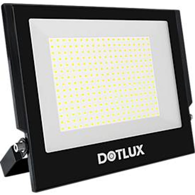 Dotlux LED-spot FLOOReco 200 W, 4000 K, IP66, zwart
