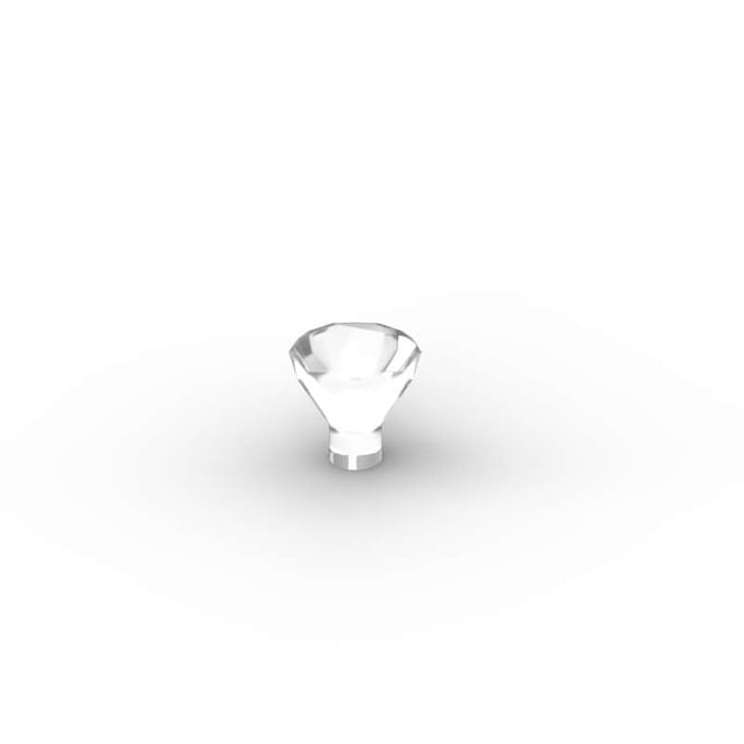 MOC 10 PIÈCES 93252 Bâtonnet Ustensile avec Bout Fourchu Briques de Construction 30153 Briques Particules Pierre de Cristal Diamant DO-IT-