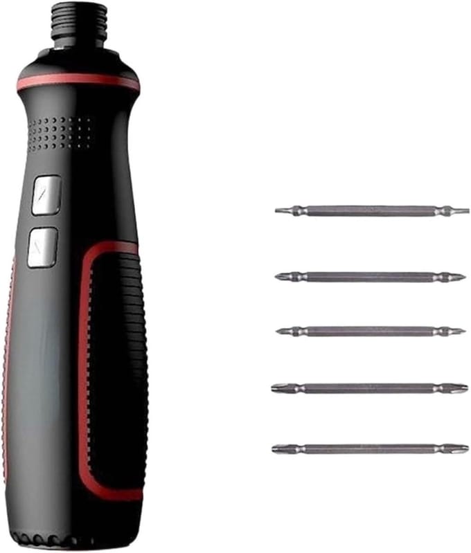 Elektrische Schroevendraaier - Mini Tool - Klusjes in Huis - USB Oplaadbaar - 3.6V - Grijs