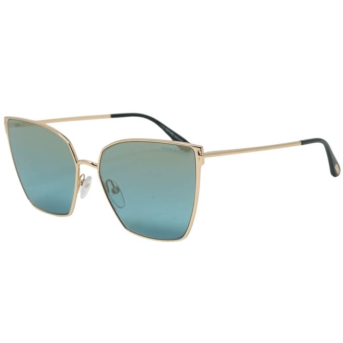 Tom Ford Helena FT0653 28V gouden zonnebril