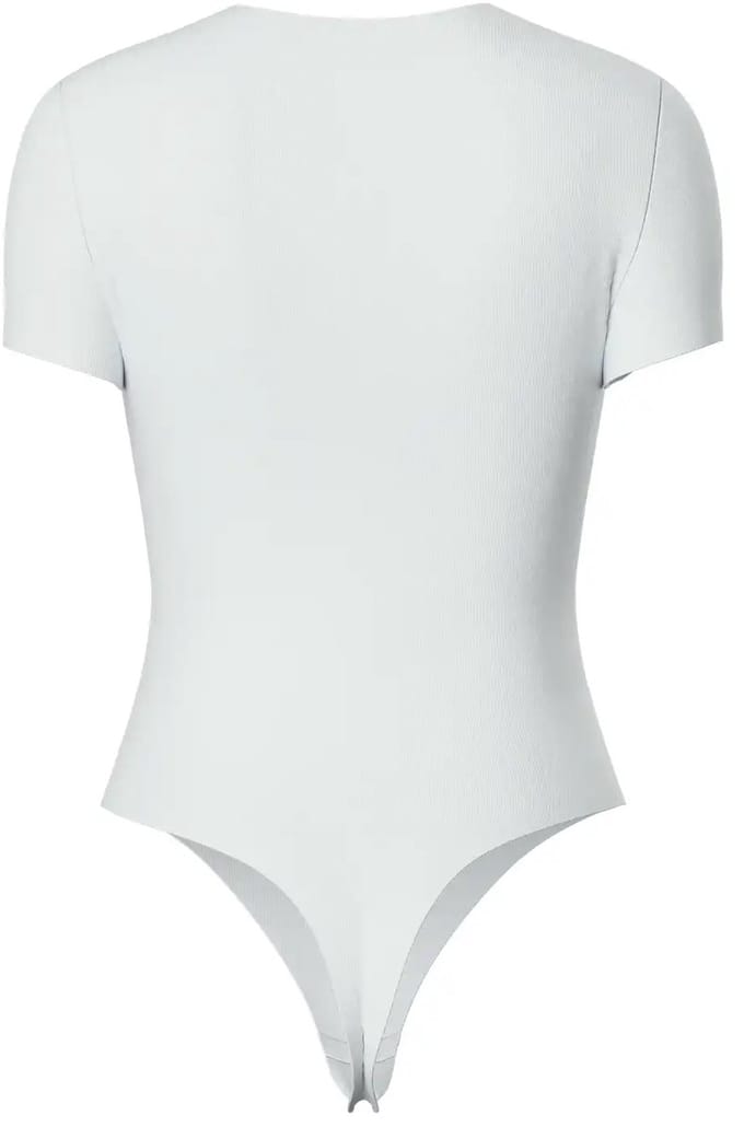 Pieces Gladde body korte mouw - PCADINA - Wit / L
