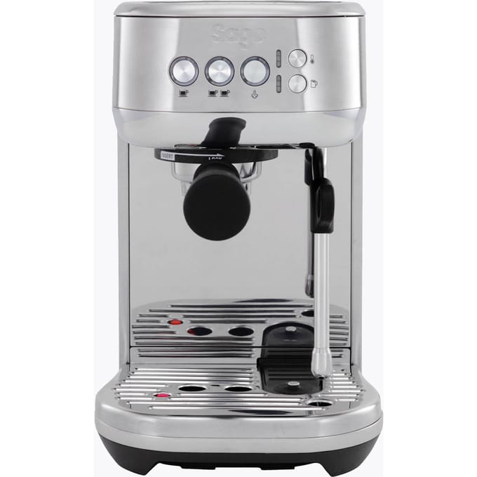 Sage the Bambino Plus Espressomachine | SES500BSS4EEU1 | Roestvrij Staal | 19,5 cm x 32 cm x 31 cm | Automatisch Microschuim | Snelle Thermojet
