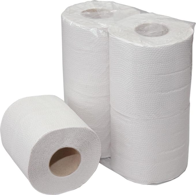 Toiletpapier 400 vel 2 laags Rec. Tissue