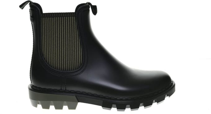Regenlaarzen Cheslea Zwart Khaki Igor maat 37