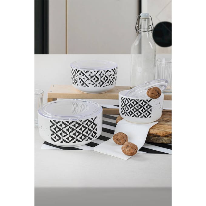 Set van 3 opbergbakjes Andréa | Heritage