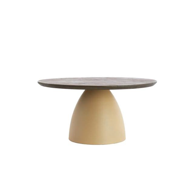 Light & Living - Salontafel OCANA - Ø80x40 cm - Bruin