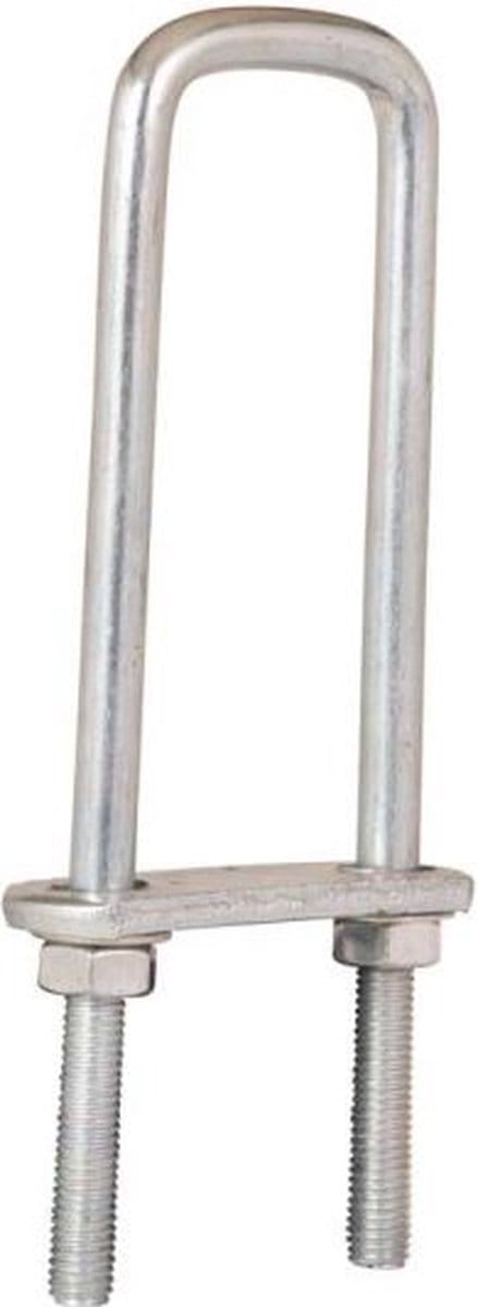 U bout M10 met strop 180 x 43 mm - verzinkt