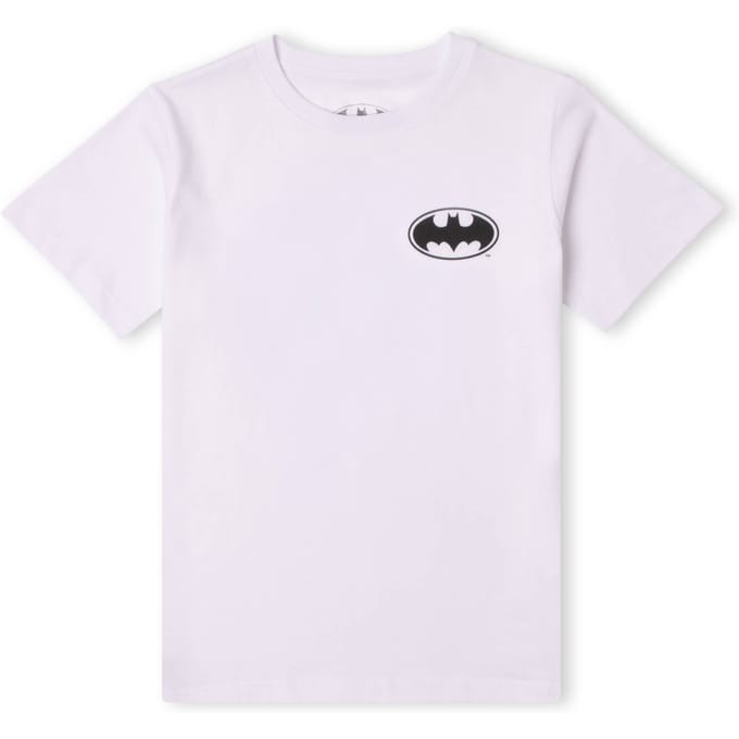DC Batman Pocket Logo Kids' T-Shirt - White - 110/116 (5-6 jaar)