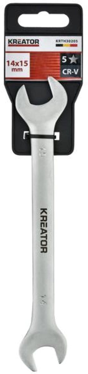 Kreator Dubbele Steeksleutel KRTH30205 - 175mm - 14x15mm