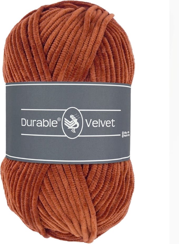 Durable Velvet - 2239 brick - Chenille Garen