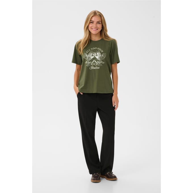 T-shirt CUtaya T-shirt Relaxed fit olive