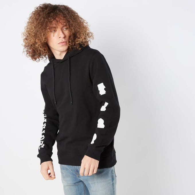 South Park Disclaimer Hoodie - Zwart - S