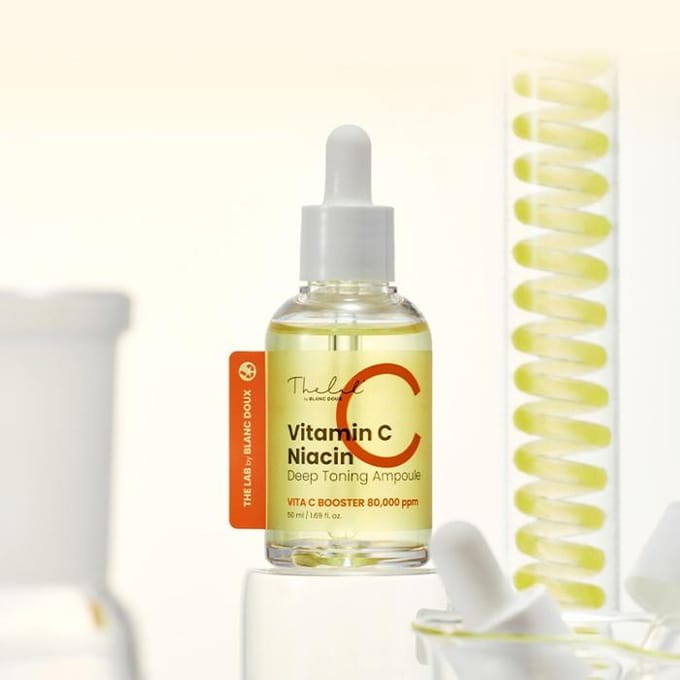 [LE LABO de blanc doux] Ampoule Tonifiante Profonde Vitamine C Niacine 50 ml beige