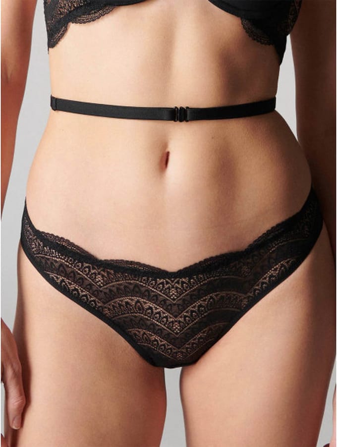 Simone Pérèle Karma Slip Zwart 2