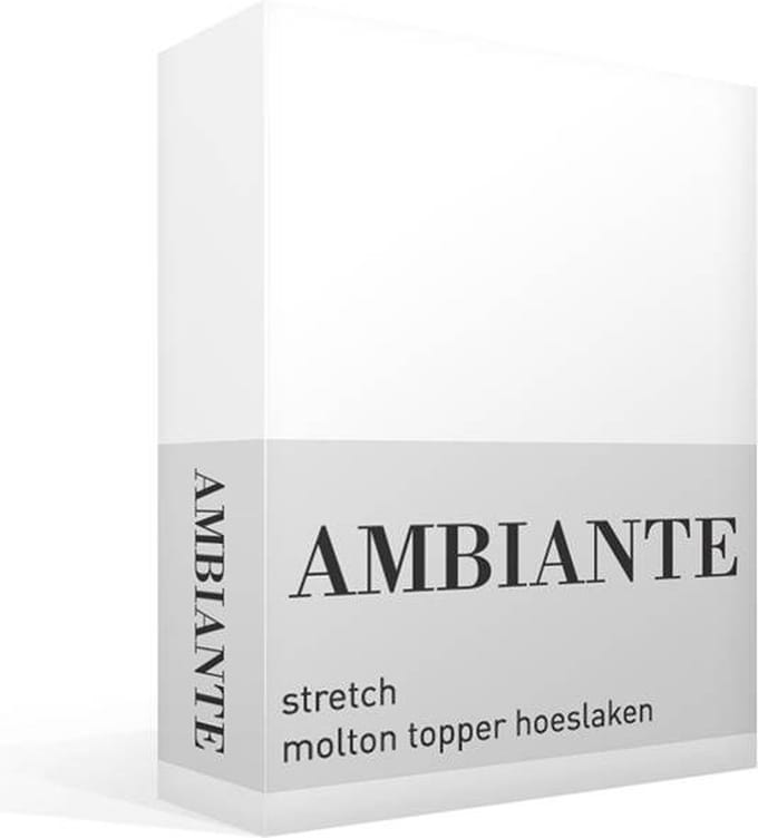 Ambiante Topper Molton 200 x 200/210 cm Pocket depth: 25 cm