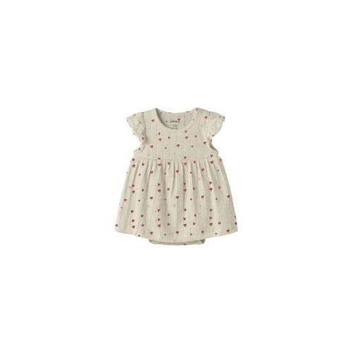 Name it baby jurk met romper Light Brown Melange 56 dames