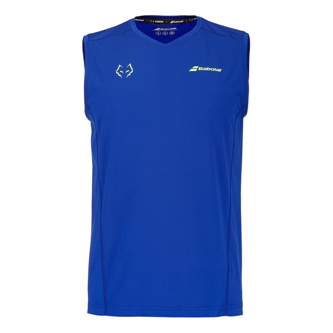 Babolat Juan Lebron Tanktop Heren-blauw