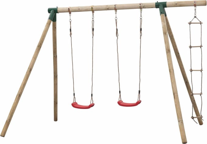 Swingking Schommel Charlotte + Touwladder 300x220x220cm