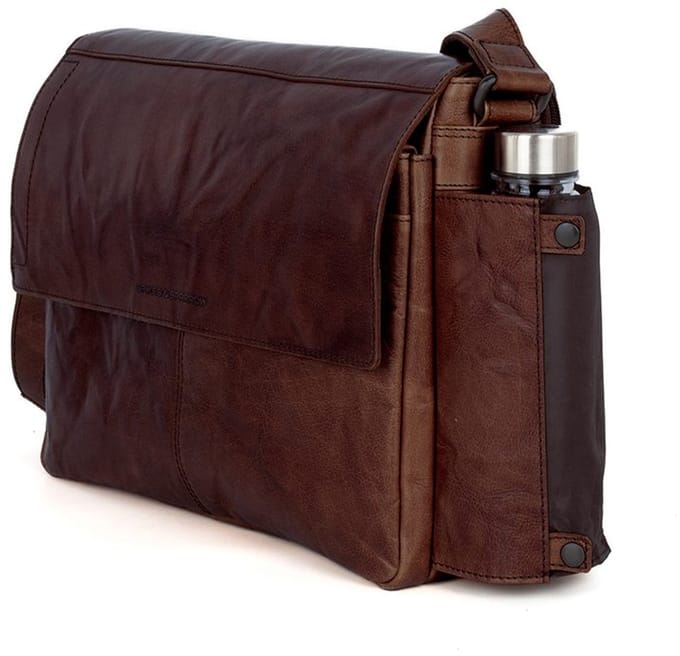 Leren Laptoptas - 15.6 inch - Ronn - Donkerbruin