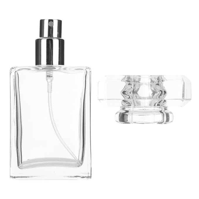 30ml Lege Glazen Parfum Spray Fles Draagbaar Reisformaat Herbruikbaar Geurcontainer Transparant white