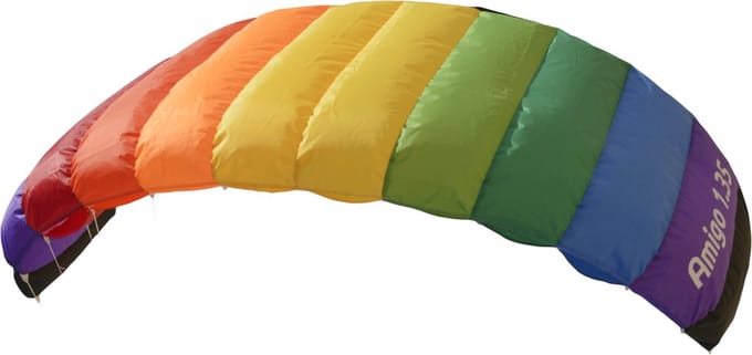 Spiderkites - Amigo 1.35 - Matrasvlieger - Regenboog