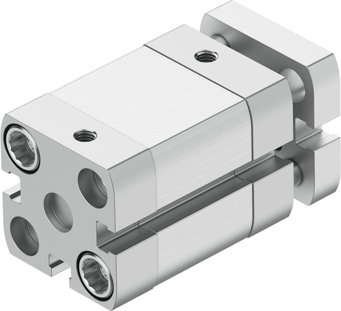 Festo Compacte Cilinder 20mm Boring 15mm Slag ISO 21287 Dubbelwerkend - 577209 - P2DS6