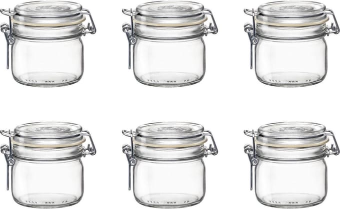Rocco Bormioli Weckpot Fido 12,5 cl 6 stuk(s)