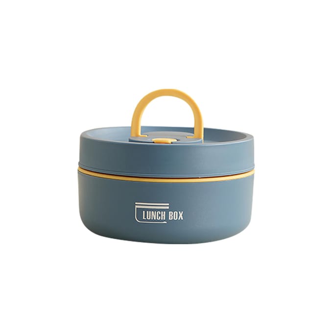 304 Staal Thermische Lunchbox Handige Geïsoleerde Lunchcontainer Stapelbare Lekvrije Voedselcontainer Geïsoleerde Lunchbox gray