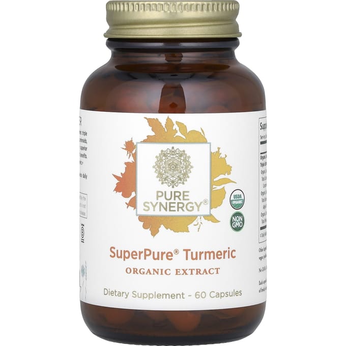 Pure Synergy, SuperPure Turmeric Extract, 60 Capsules