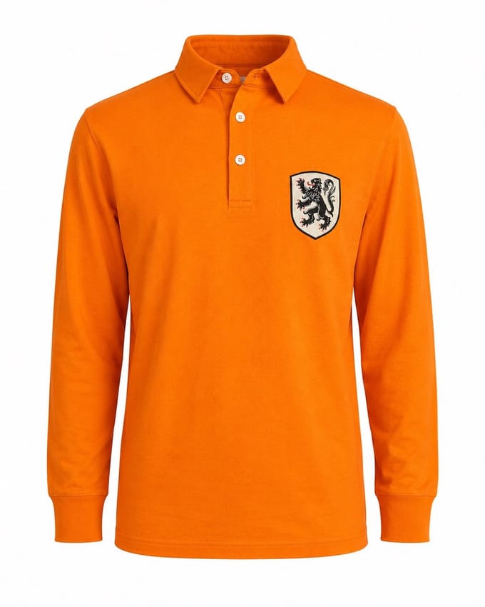 Heritage Voetbalshirt Nederland - ORANJE 1907