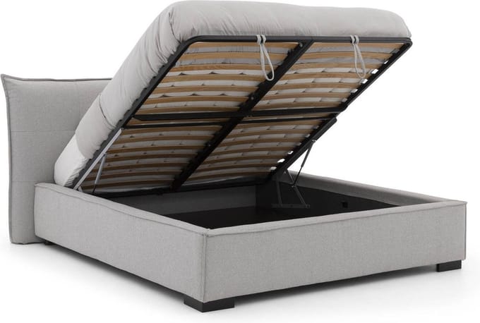 Goossens Bedframe Bolzano Storage Incl. Lattenbodems + Opbergruimte lattenbodem 230 x 200 cm