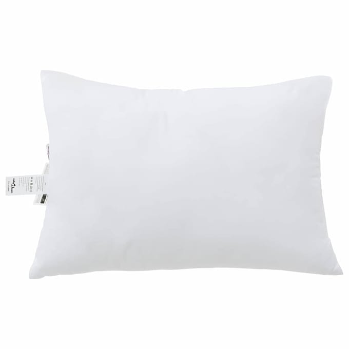 vidaXL - Hoofdkussen - 60 - x - 40 - x - 20 - cm - Polyester - Wit