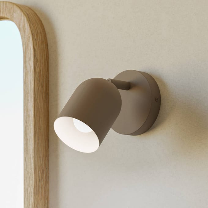 EGLO Tilston Spot - E14 - 12 cm - Zandkleur/Beige/Crème - Kantelbaar