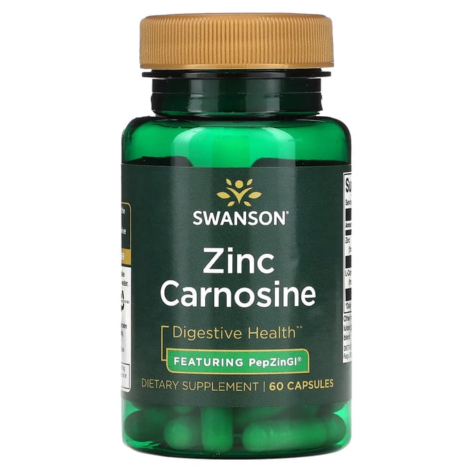 Zink Carnosine, 60 Capsules