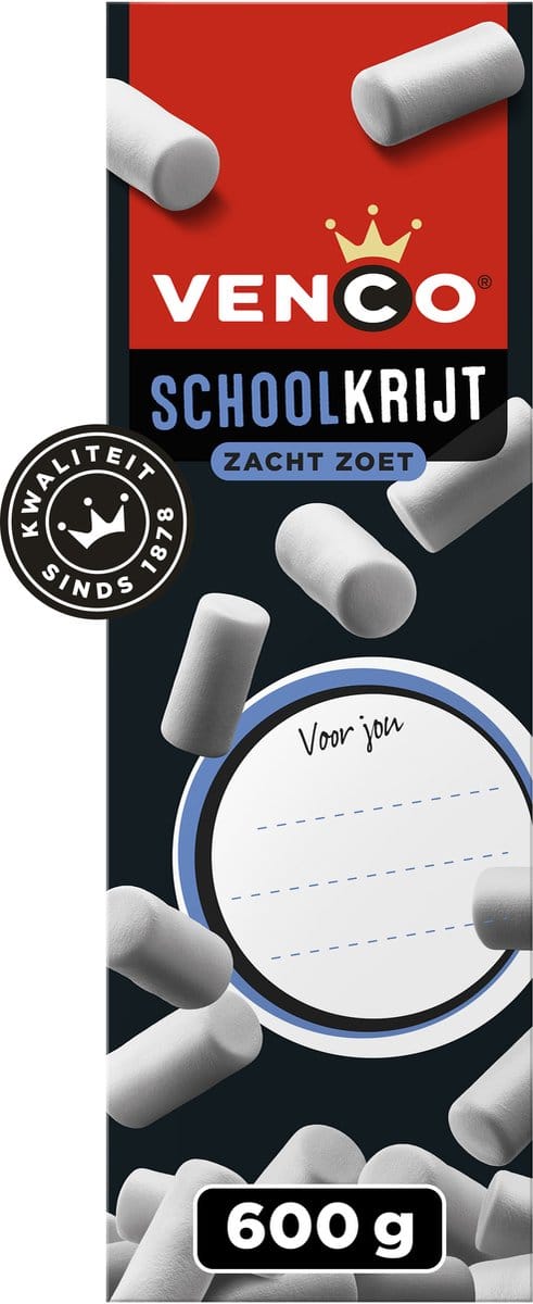 Venco Schoolkrijt Toren 600g