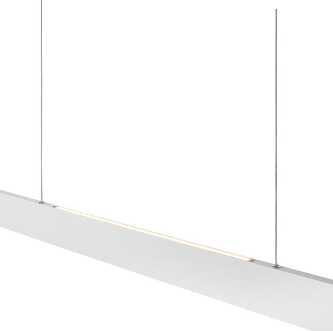 Lucide RAYA LED - Hanglamp - LED Dimbaar - 1x36W 2700K - Wit