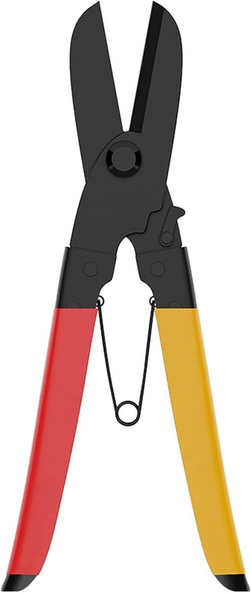 Metaalschaar - Metaalschaar recht - Metaal Snijden - Antislip Handvat - 26 cm - Zwart