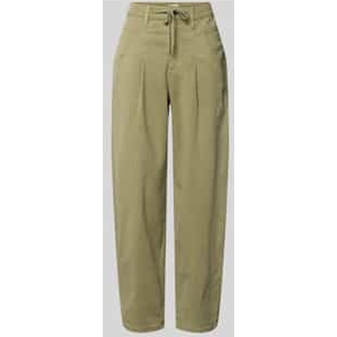Barrel fit jeans van katoenmix