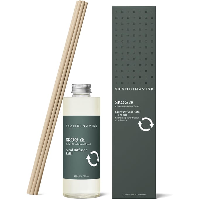 Skandinavisk Diffuser refill 2.0 200ml - 3 maanden Skog / Forest