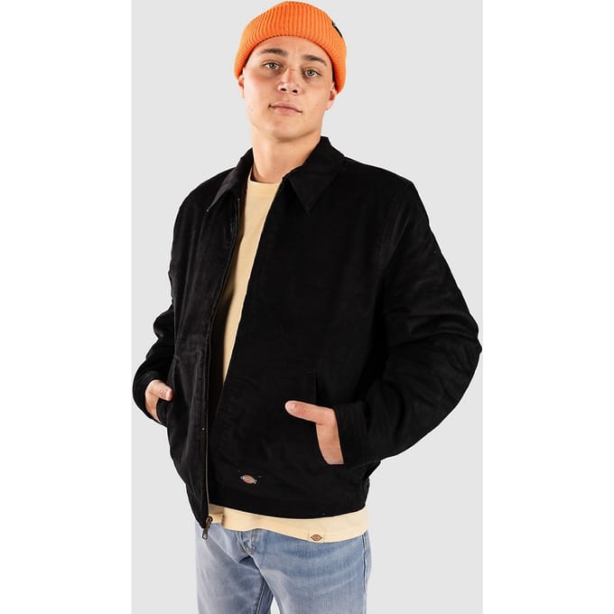 Dickies Corduroy Eisenhower Jas zwart