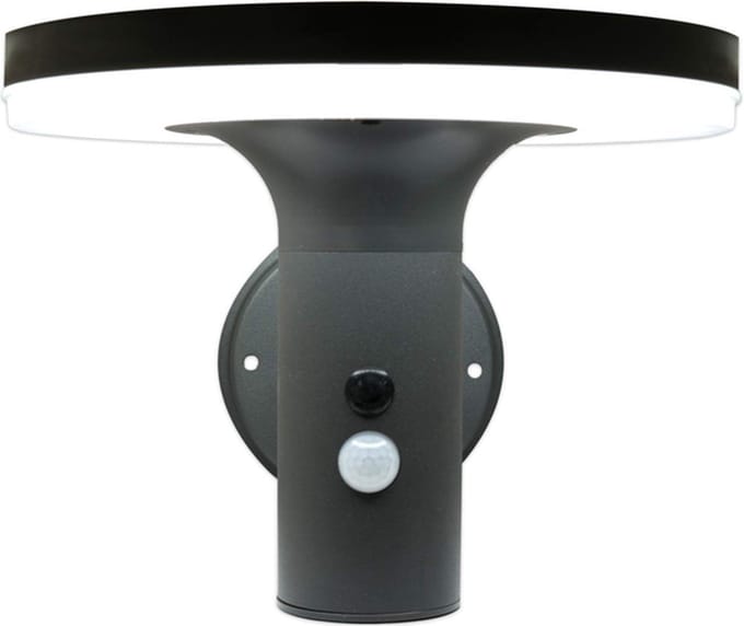 Kynast Solar Wandlamp met bewegingssensor - Zonne-energie - Zwart