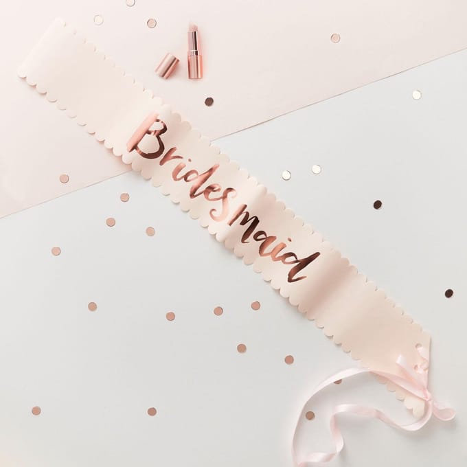 Ginger Ray - Team Bride - Set Sjerp Bridesmaid (2 stuks)