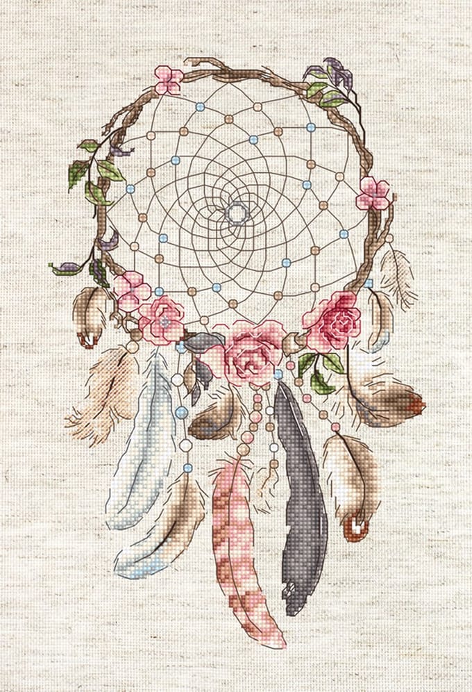 Letistitch borduurpakket Leef je Dromen / Live Your Dreams 957