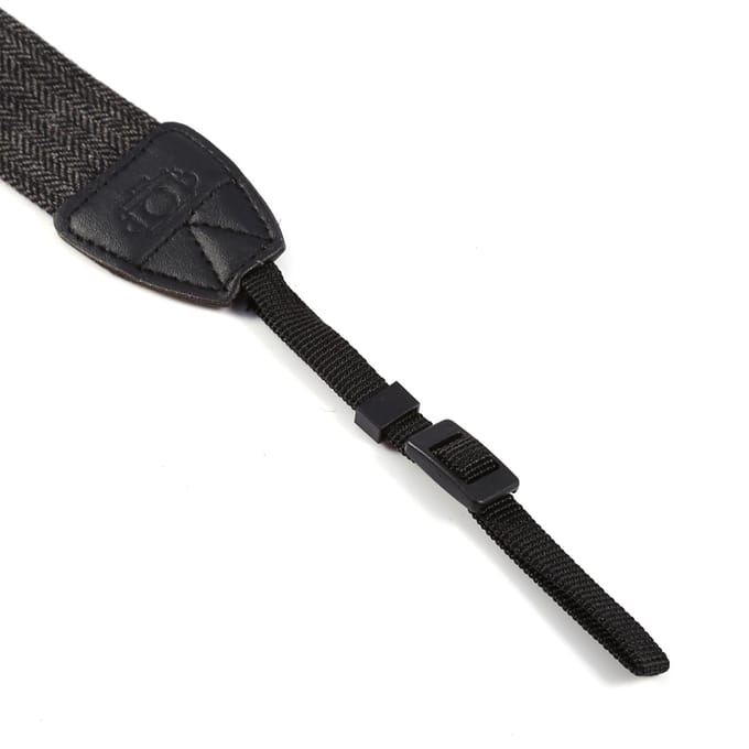 Schouder Nek Riem Band Sling Voor Nikon SLR Camera's (Houtskoolgrijs) black