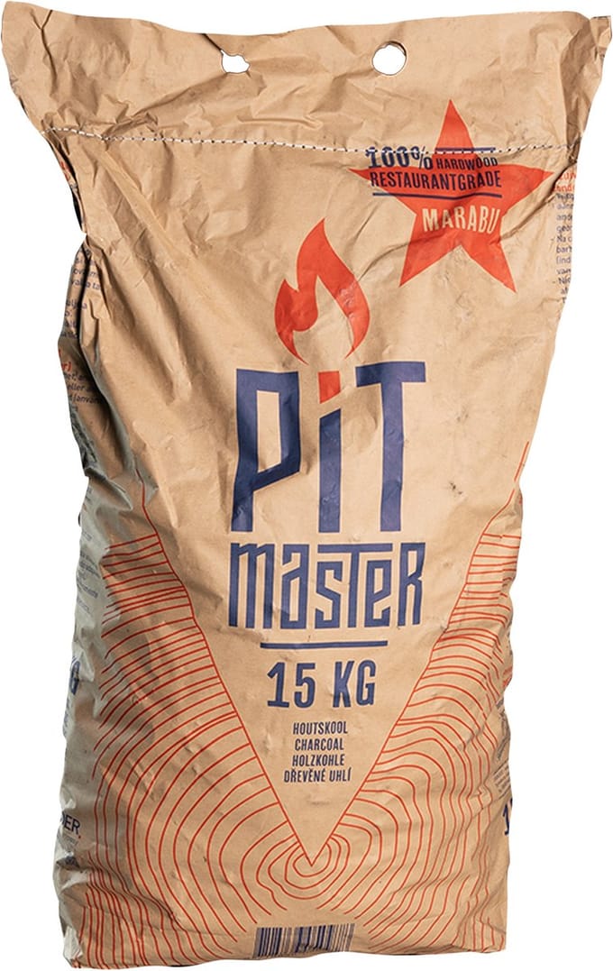 Pitmaster Marabu houtskool 15 kg